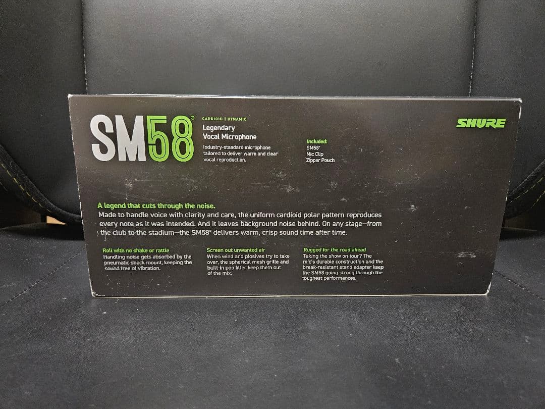 SHURE シュア SM58-LCE ダイナミックマイク 未使用