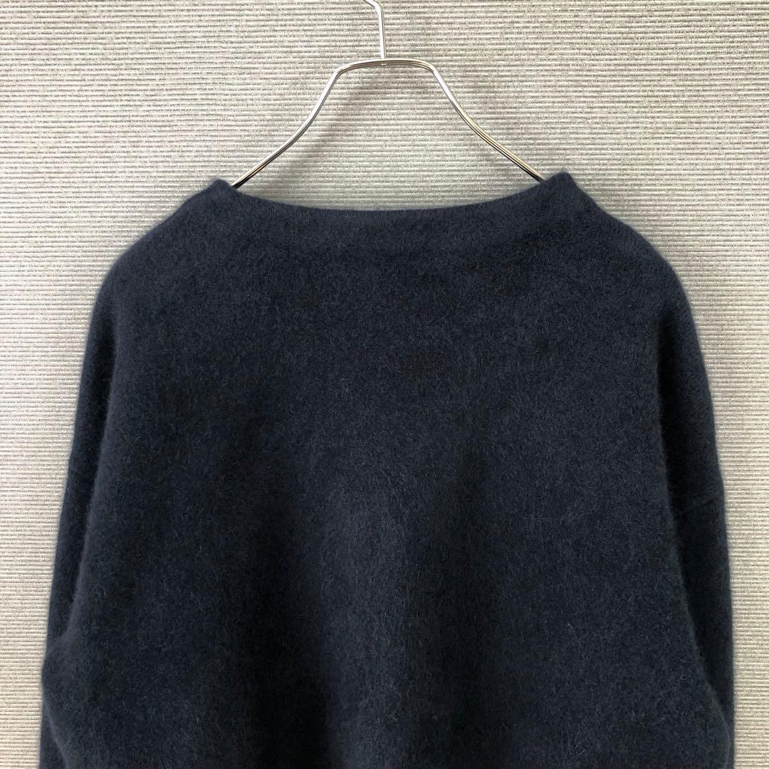 HOUSE OF LOTUS ウールフォックスカーディガン ネイビー