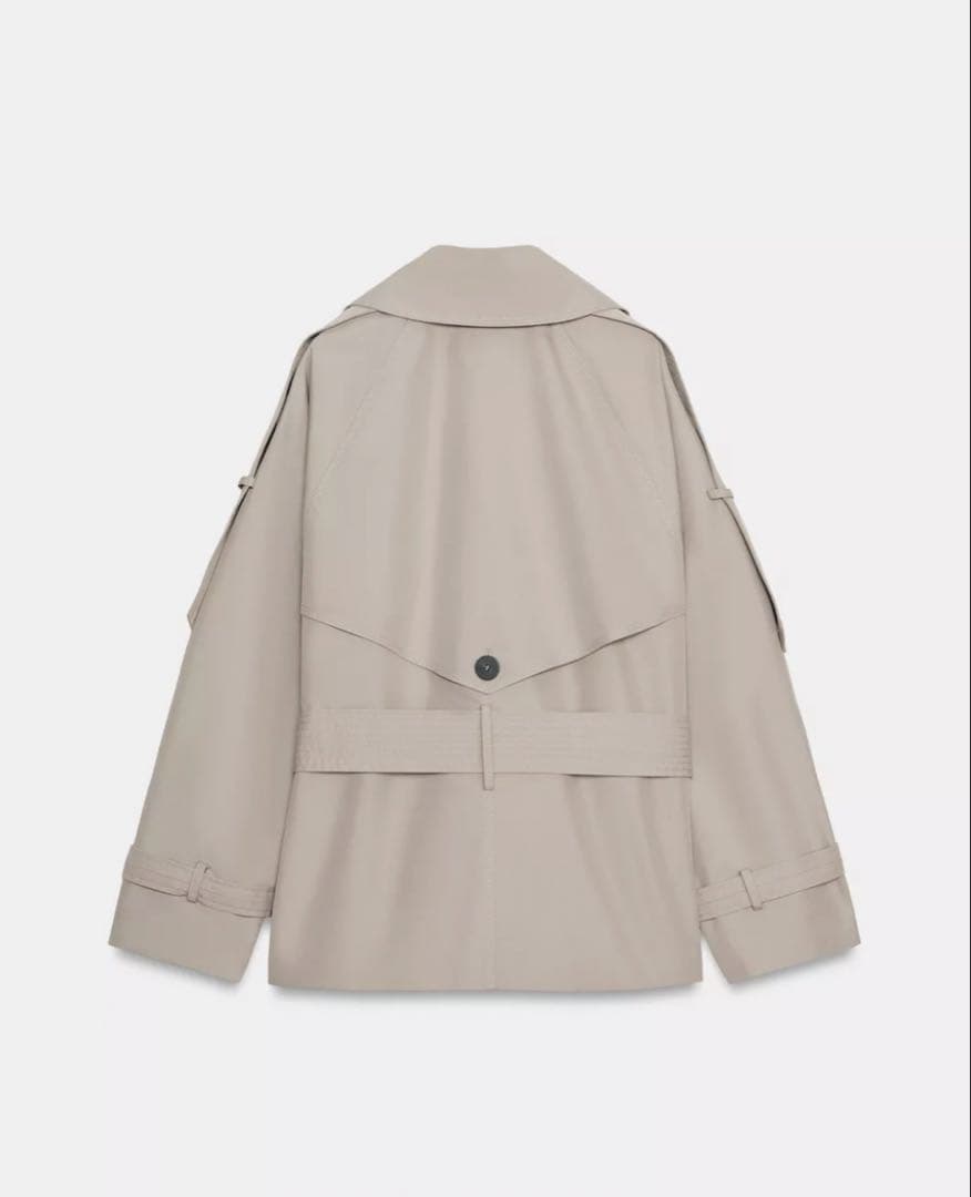ZARA ザラ　ZWコレクション 撥水加工オーバーサイズトレンチコート　完売品