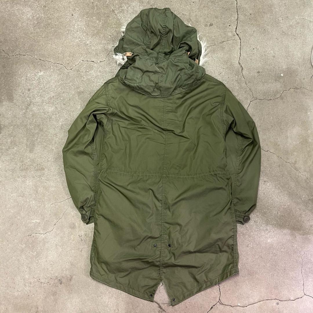 US.Army 米軍実物 M-65 Fishtail Parka S