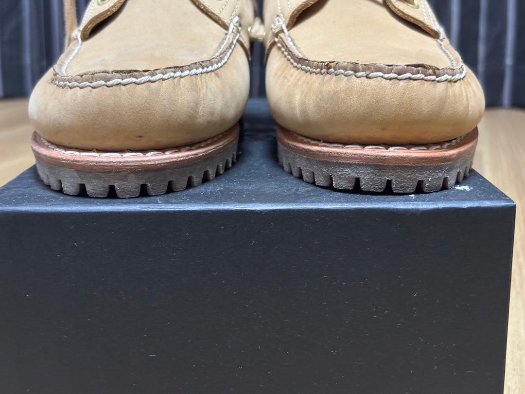 Timberland スリーアイ ボートシューズ ライトベージュ 50周年モデル