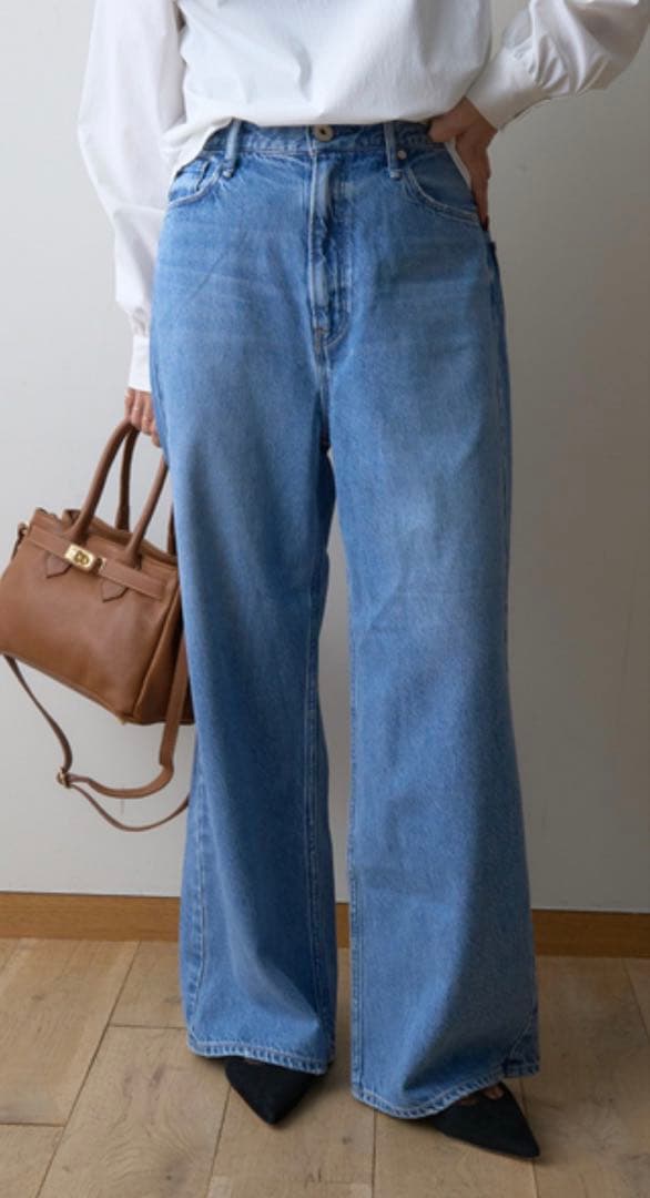 25ss アッパーハイツ THE LARA ワイド デニム 22