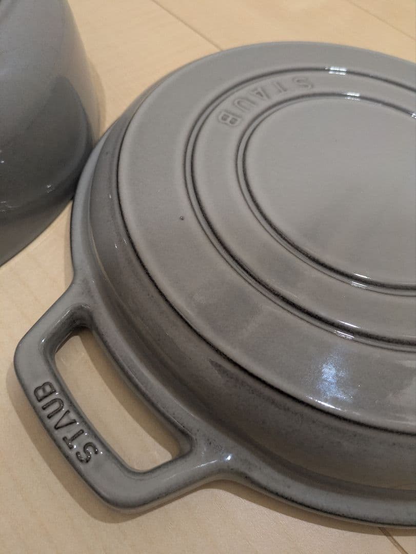 美品　STAUB スキヤキ グリルパン 26cm　ストウブ