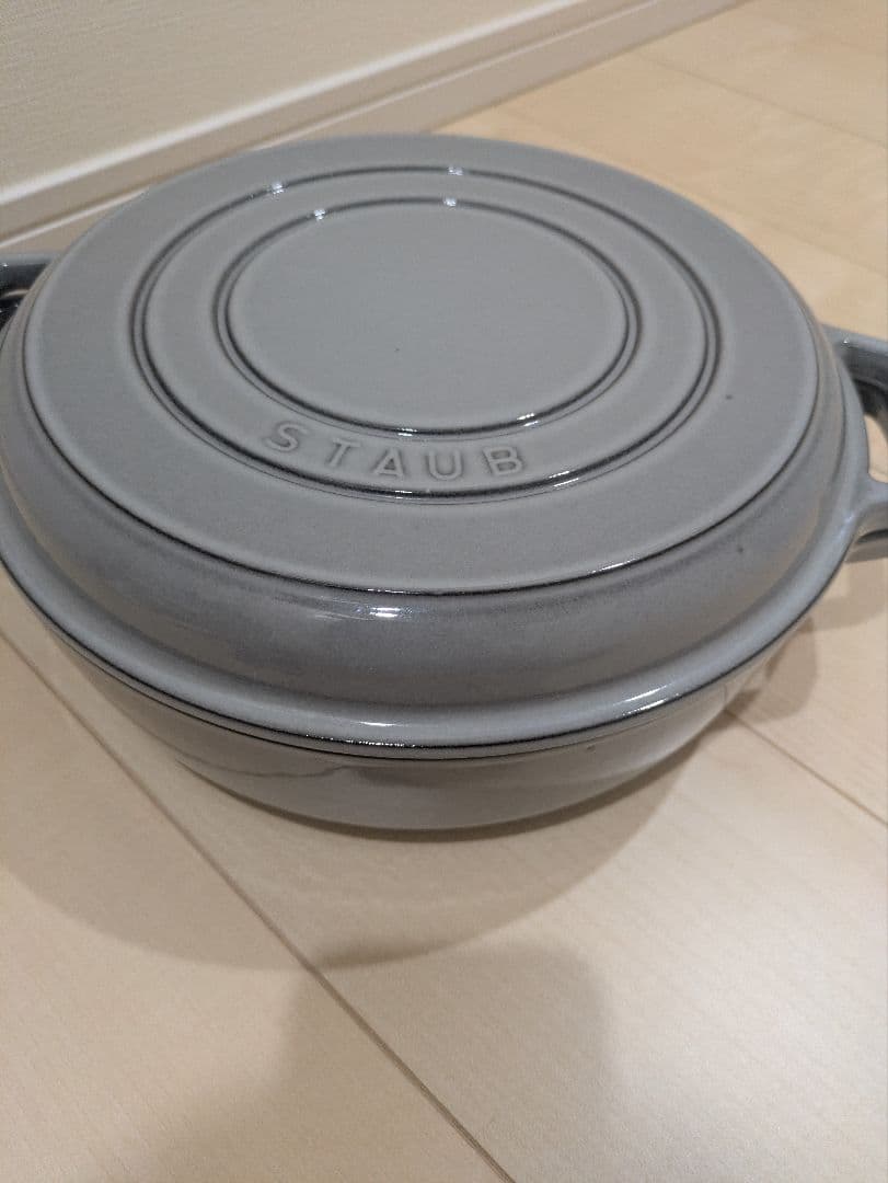 美品　STAUB スキヤキ グリルパン 26cm　ストウブ