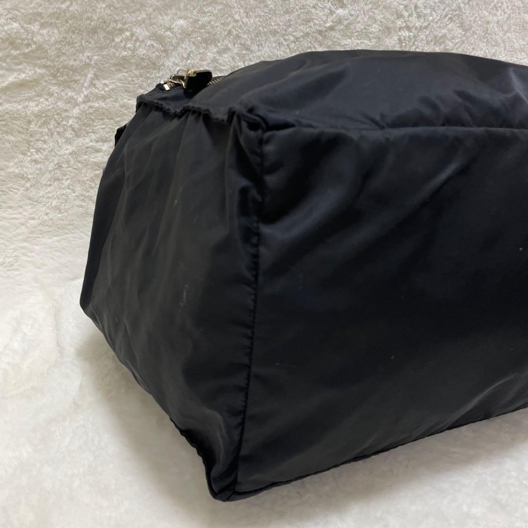 【美品】 felisi フェリージ ボストンバッグ ナイロン レザー P3