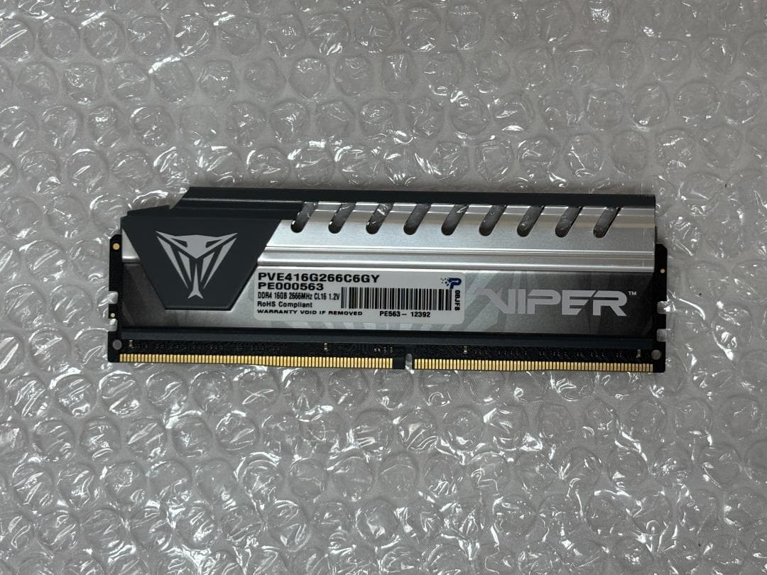 【いい】Patriot Viper DDR4-2666 16GB
