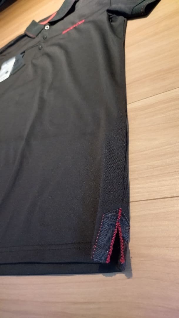 未使用級■BRIEFING MS TOUR POLO/L/黒 ツアーポロ
