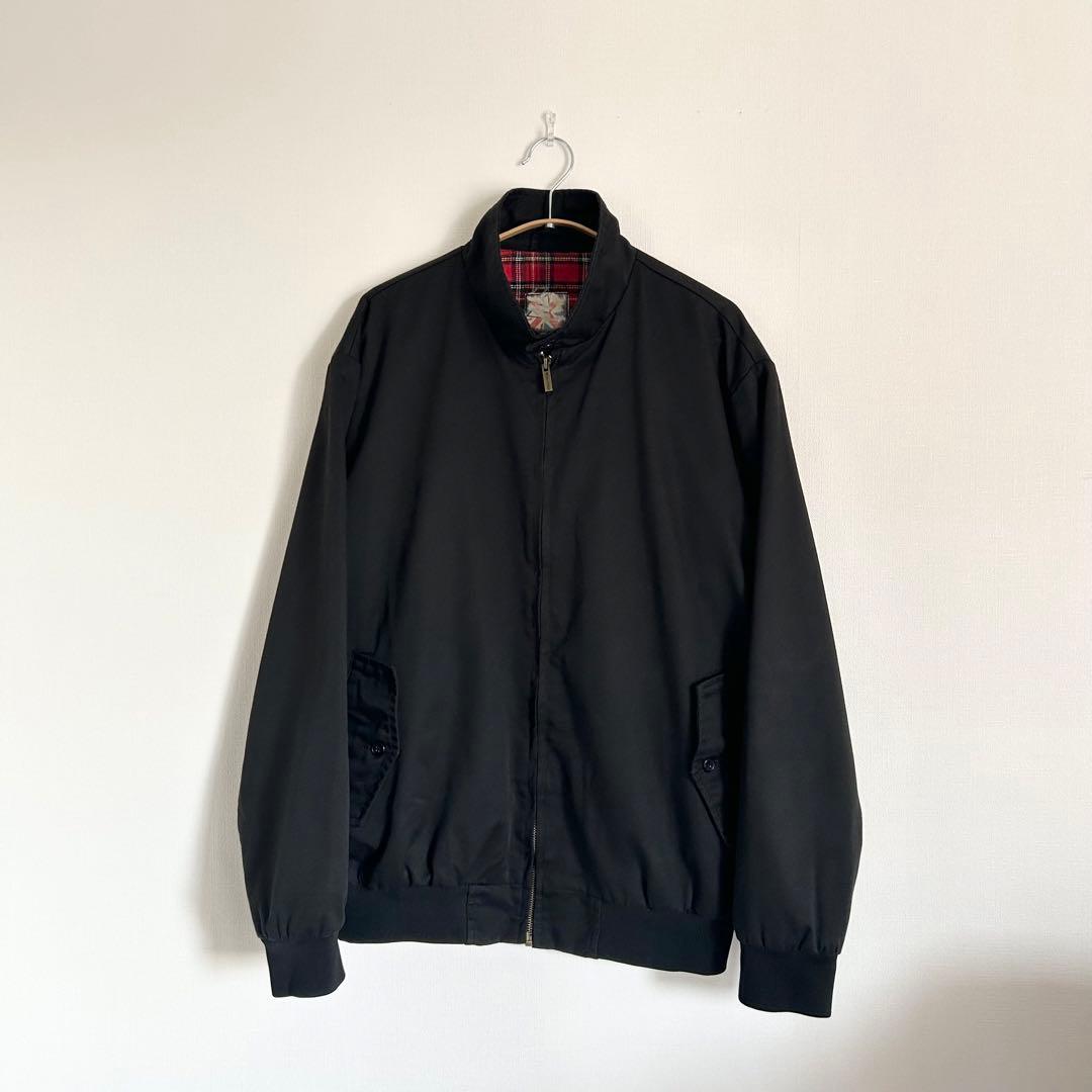 90s Warrior ハリントンジャケット G9 ブラック XL 短丈