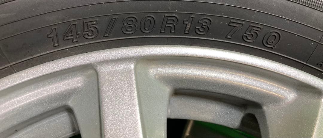 PRACTIVA 145/80R13 スタッドレスタイヤ　アルミホイール付き4本