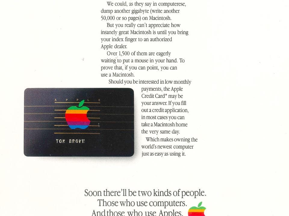 Apple（アップル）Macintosh（マッキントッシュ）初期カタログ レア品