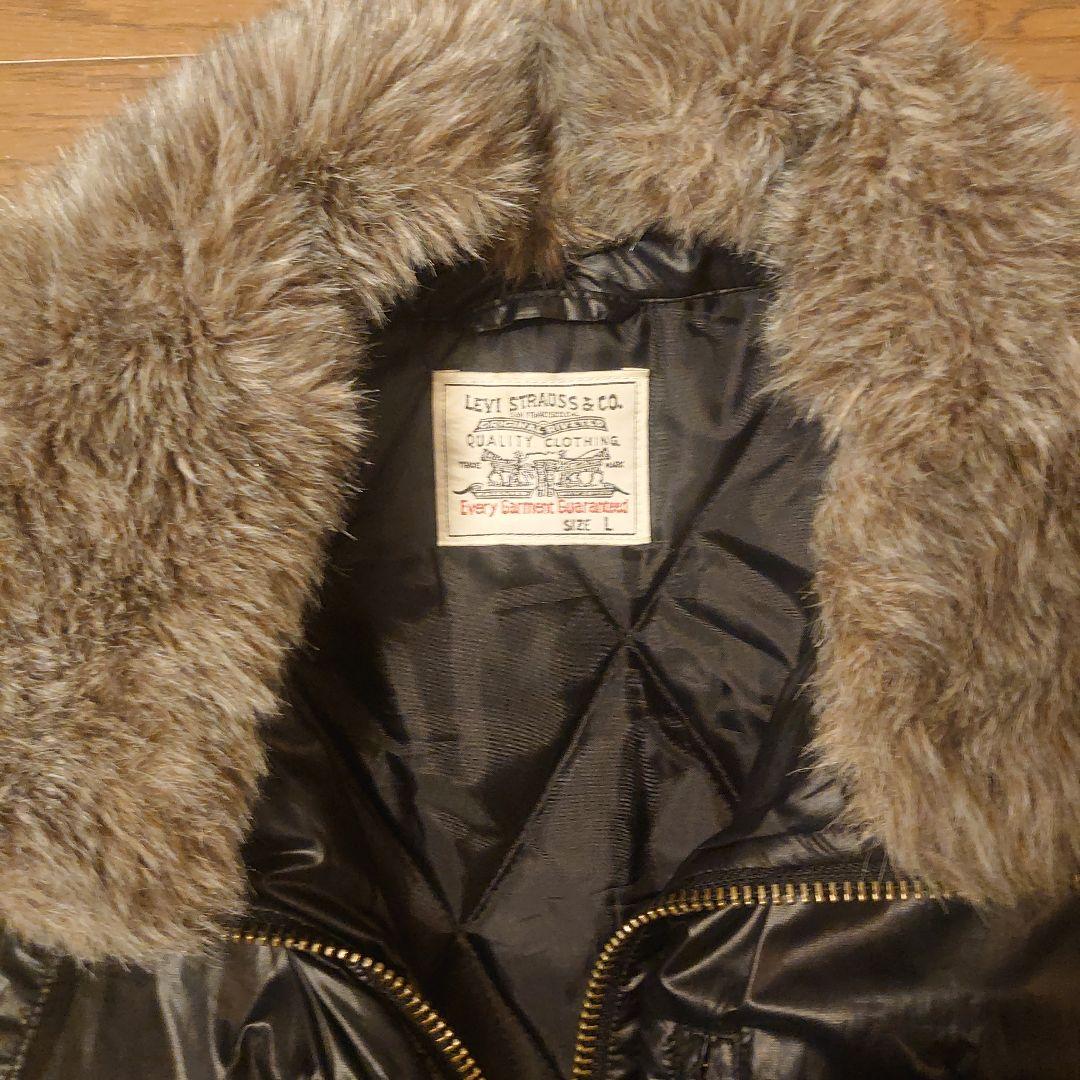 y*i様 Levi's ブラック フェイクファー ジャケット L