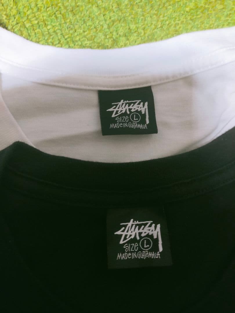 Stussy Tシャツセット Lサイズ ホワイト ブラック