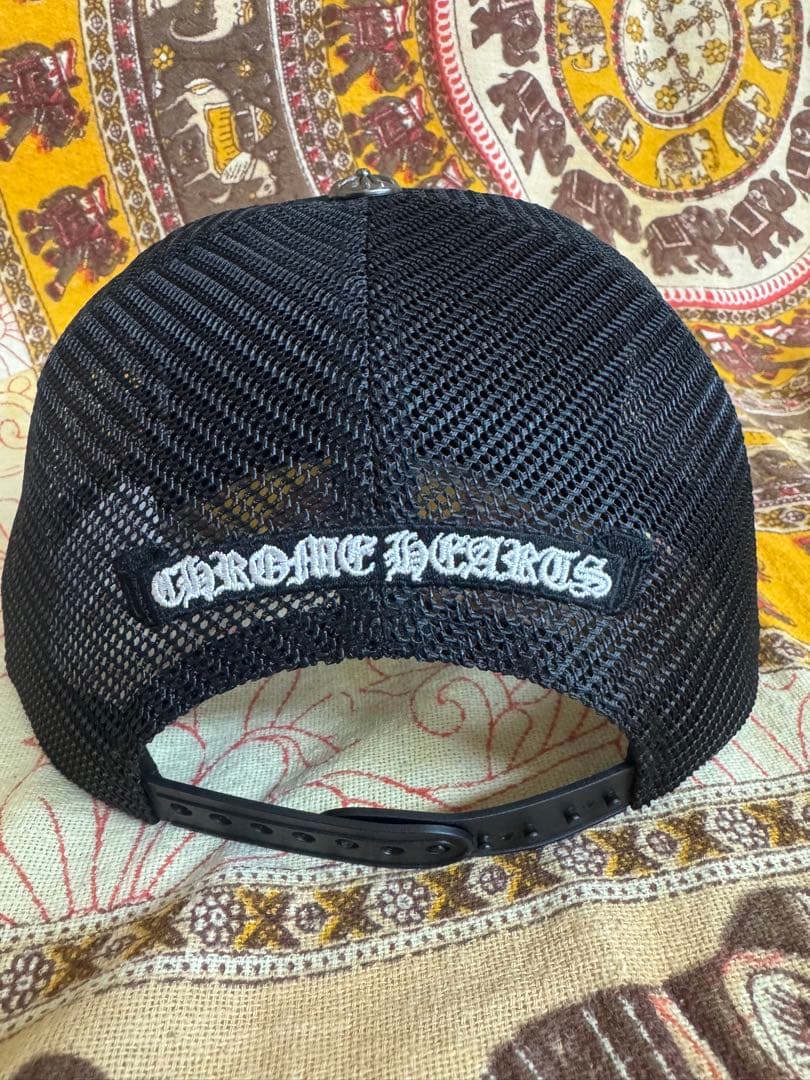 CHROME HEARTS ブラック トラッカーキャップ早い者勝ちでーす！