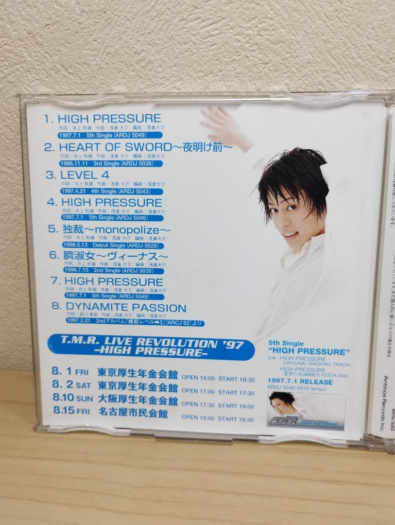 非売品 TM Revolution T.M.R. プロモCD 1997年 ベスト