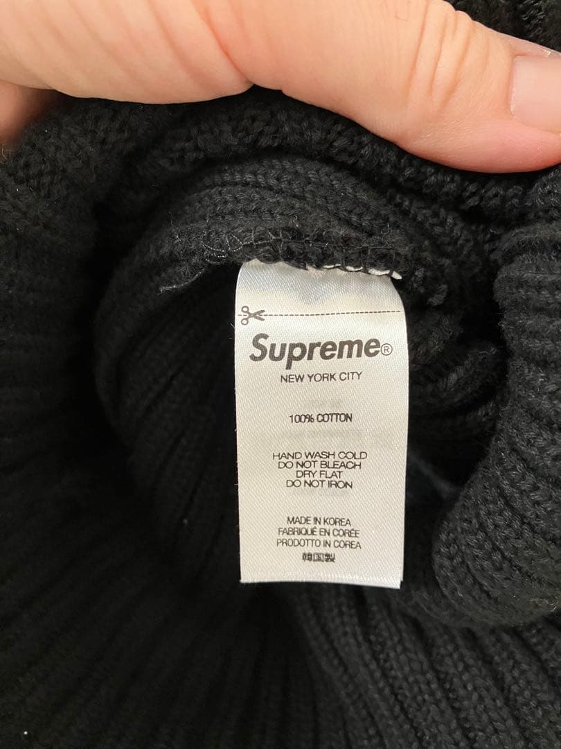 帽子 Supreme Overdyed Beanie Black