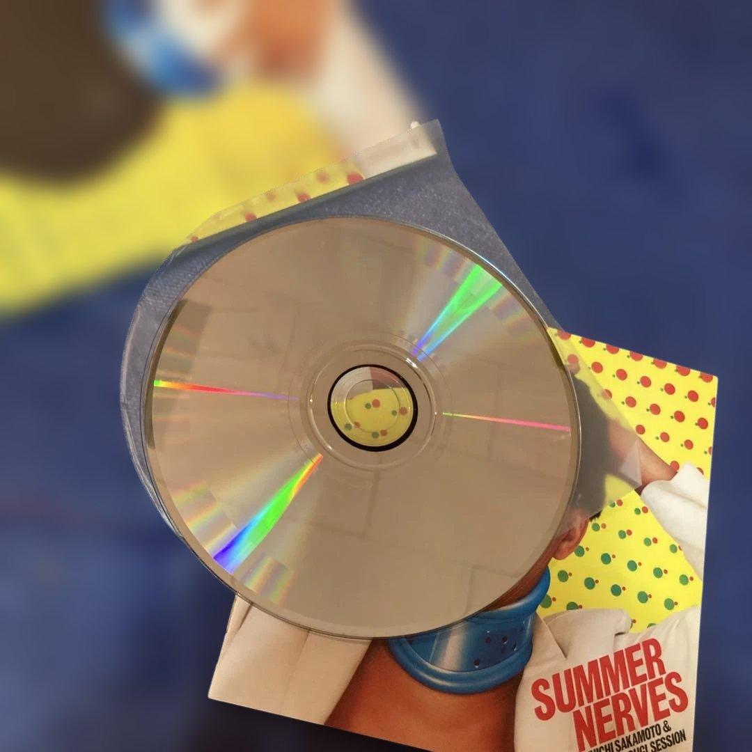 坂本龍一 &カクトウギセッション .SUMMER NERVES 初回紙ジャケット