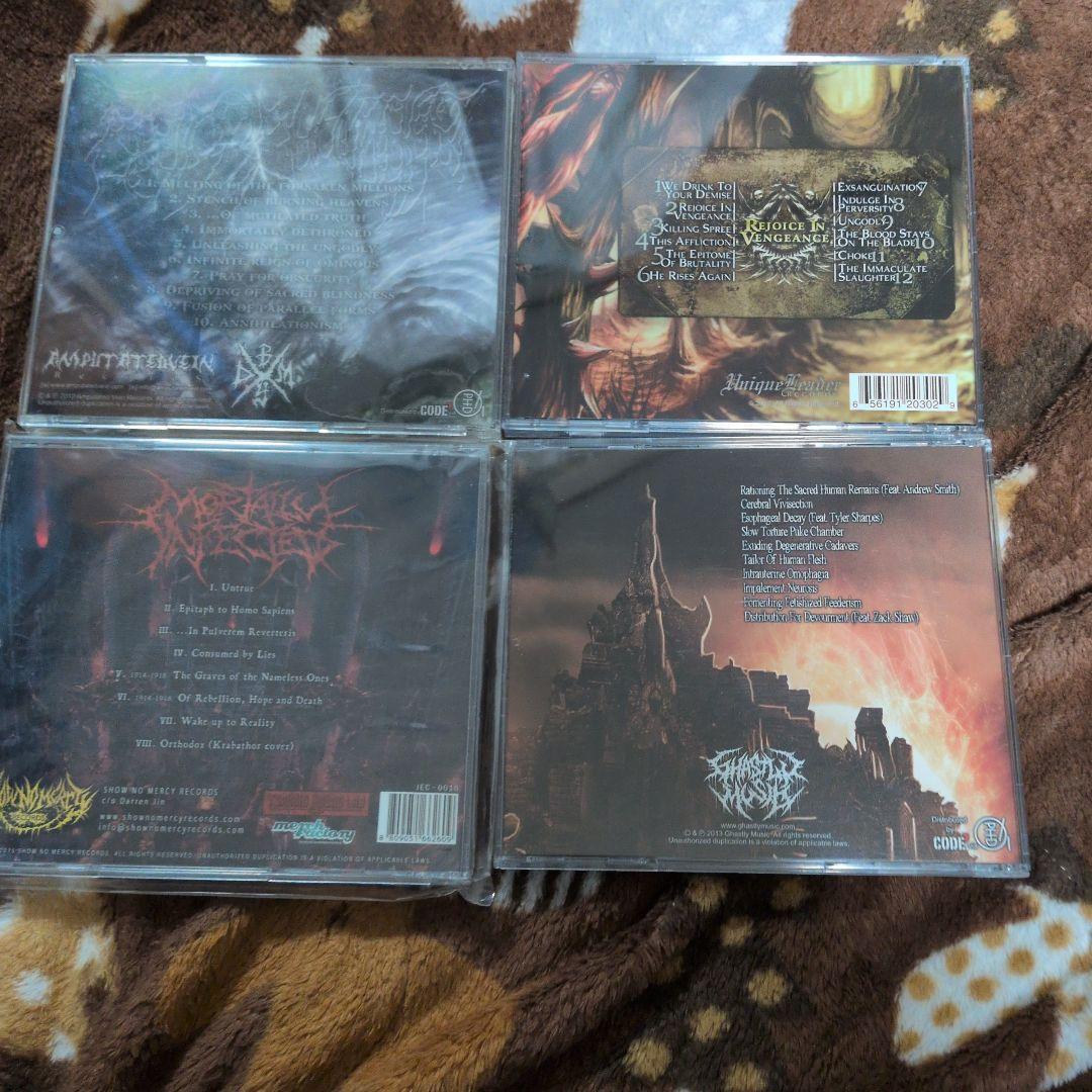 洋楽 CDデスメタル 4枚セット