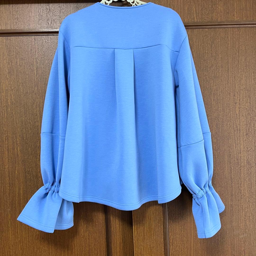 HeRIN.CYE Feels V-neck Cardigan 青　ブルー