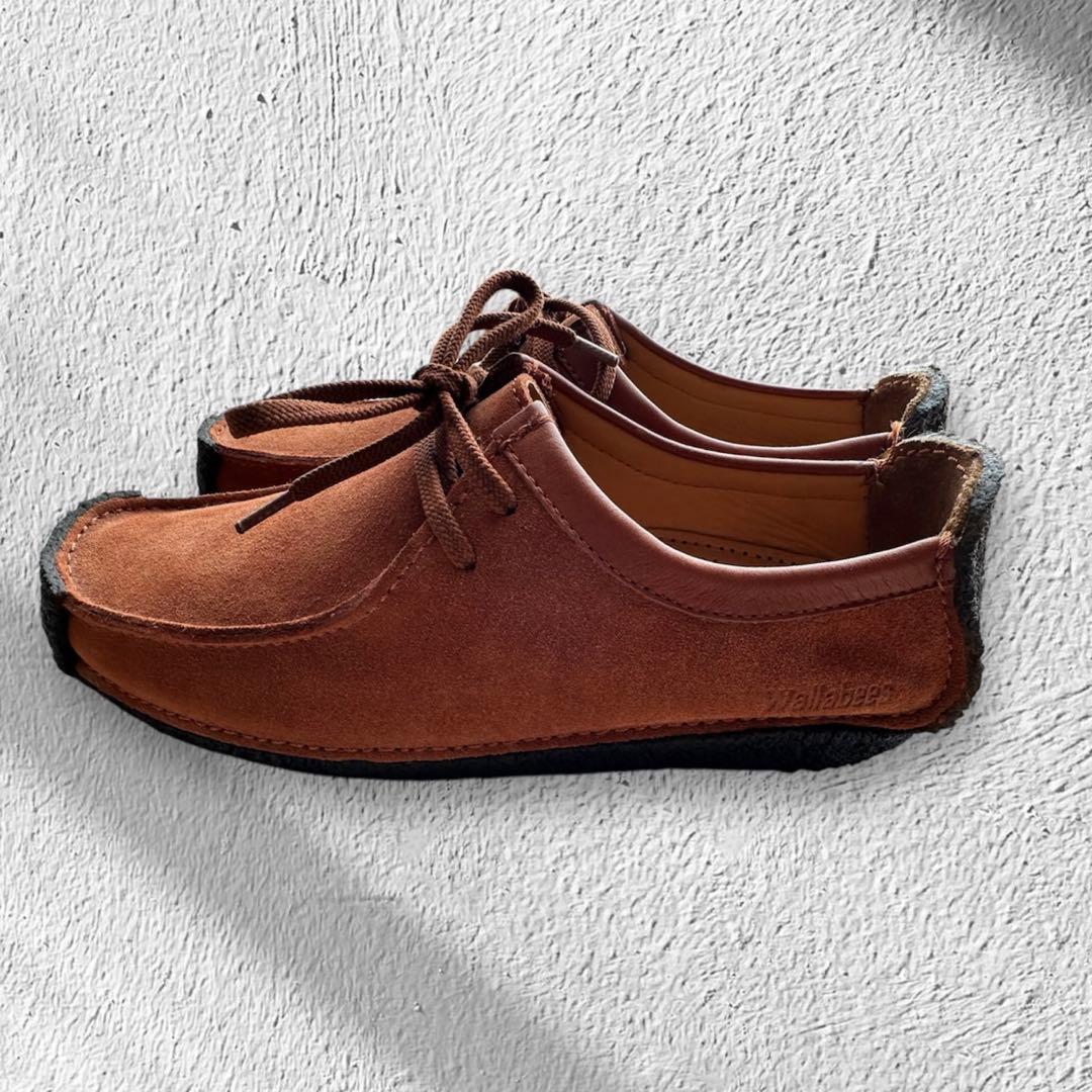よっしー Clarks ブラウン モカシン