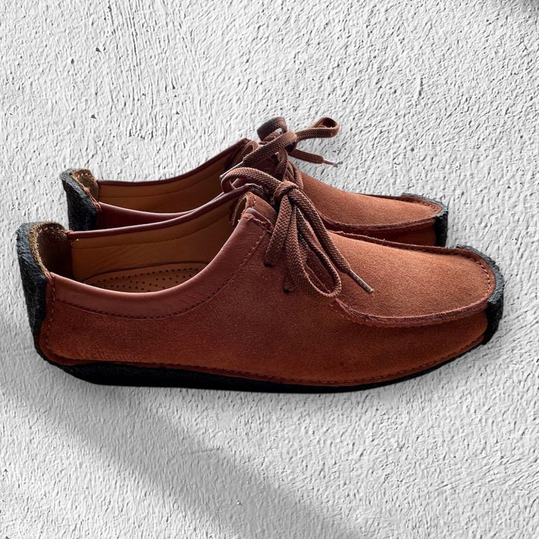 よっしー Clarks ブラウン モカシン
