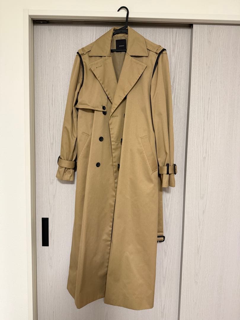 anuans 2wayトレンチコート