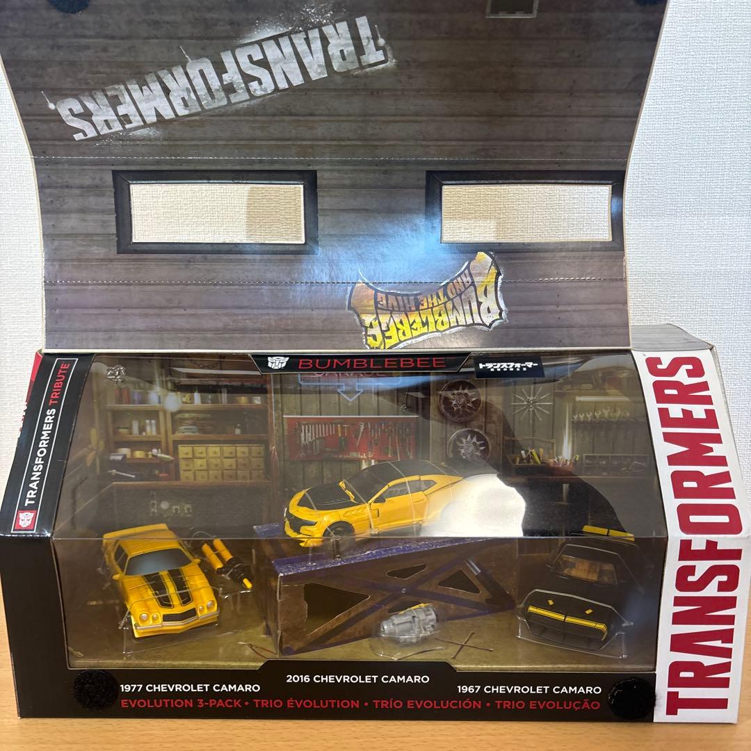 トランスフォーマー TLK-EXバンブルビーエボリューション3パック限定品