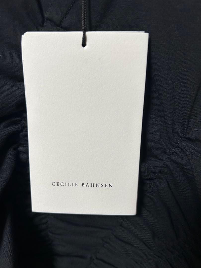 未使用 金子綾さん購入品✷セシリーバンセン カットソー ブラウスTシャツ S 黒