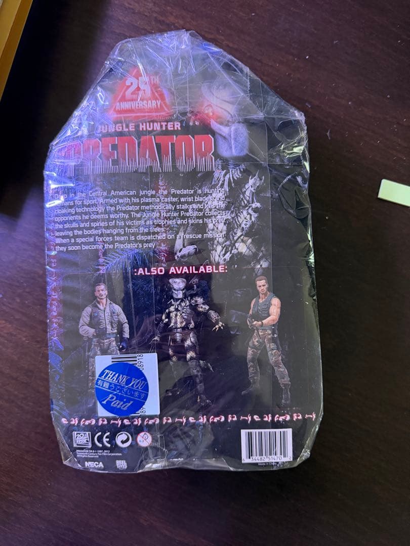 NECA Jungle Hunter Predator フィギュア 25周年記念