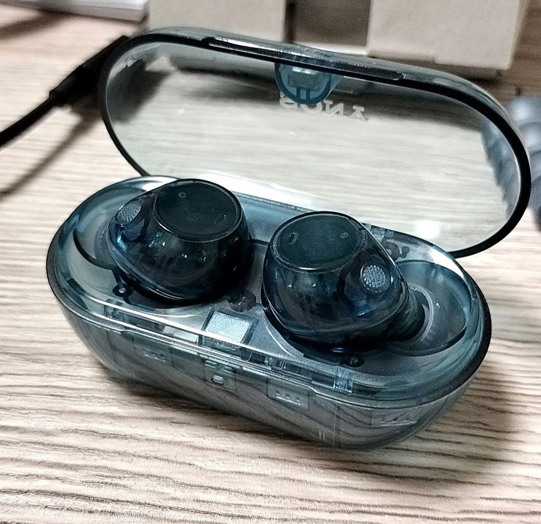 SONY ワイヤレスイヤホン WF-C710N グラスブルー
