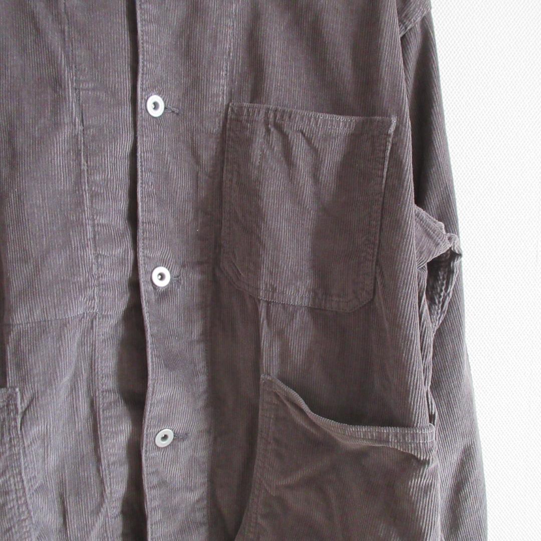 美品　JOURNAL STANDARD 　グレー　コーデュロイ カバーオール　M