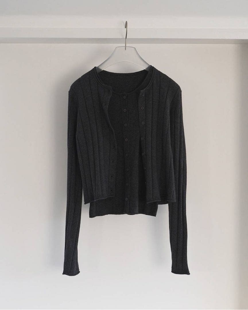 ànuke Cotton Layered Cardigan