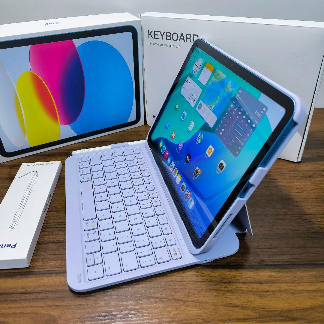 iPad 第10世代 10.9インチ 64GB Keyboard タッチペン