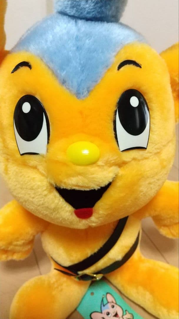 だ*ん様 ■美品■ピーポくんぬいぐるみ2000年頃警察博物館にて購入