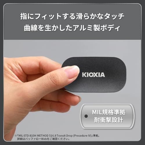 キオクシア KIOXIA SSD 外付け 500GB USB3.2 Gen2＜＞