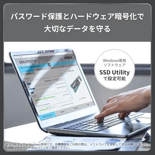 キオクシア KIOXIA SSD 外付け 500GB USB3.2 Gen2＜＞