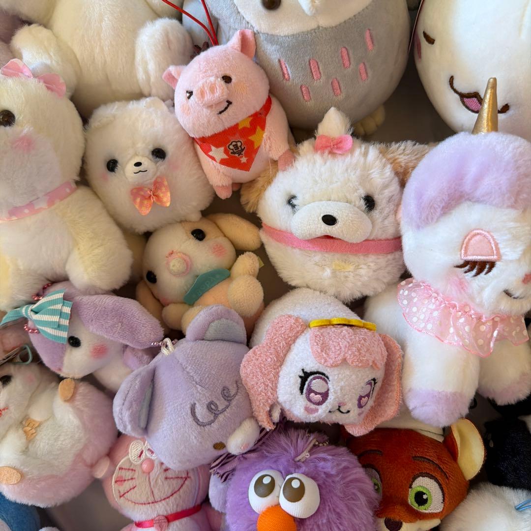 ぬいぐるみ　マスコット　まとめ売り　70個以上