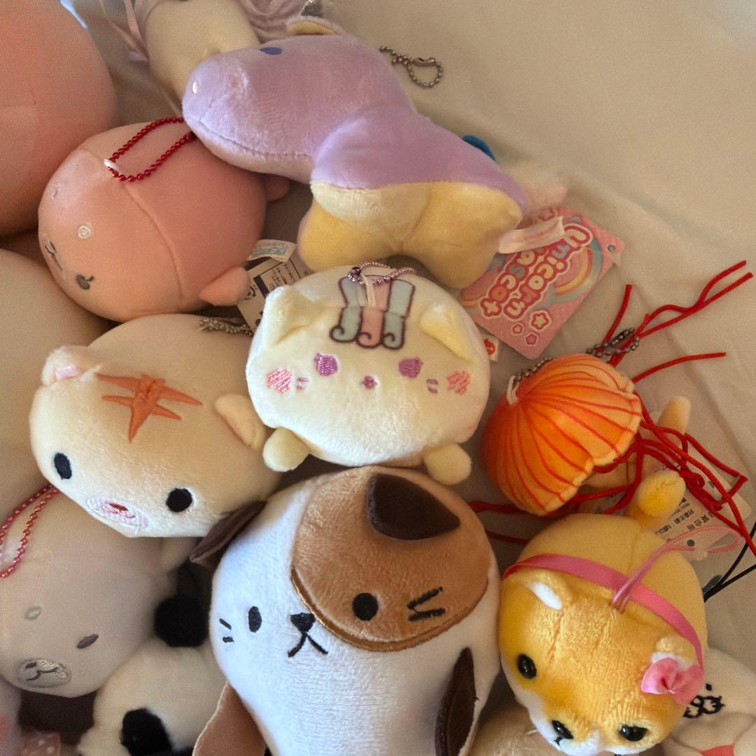 ぬいぐるみ　マスコット　まとめ売り　70個以上