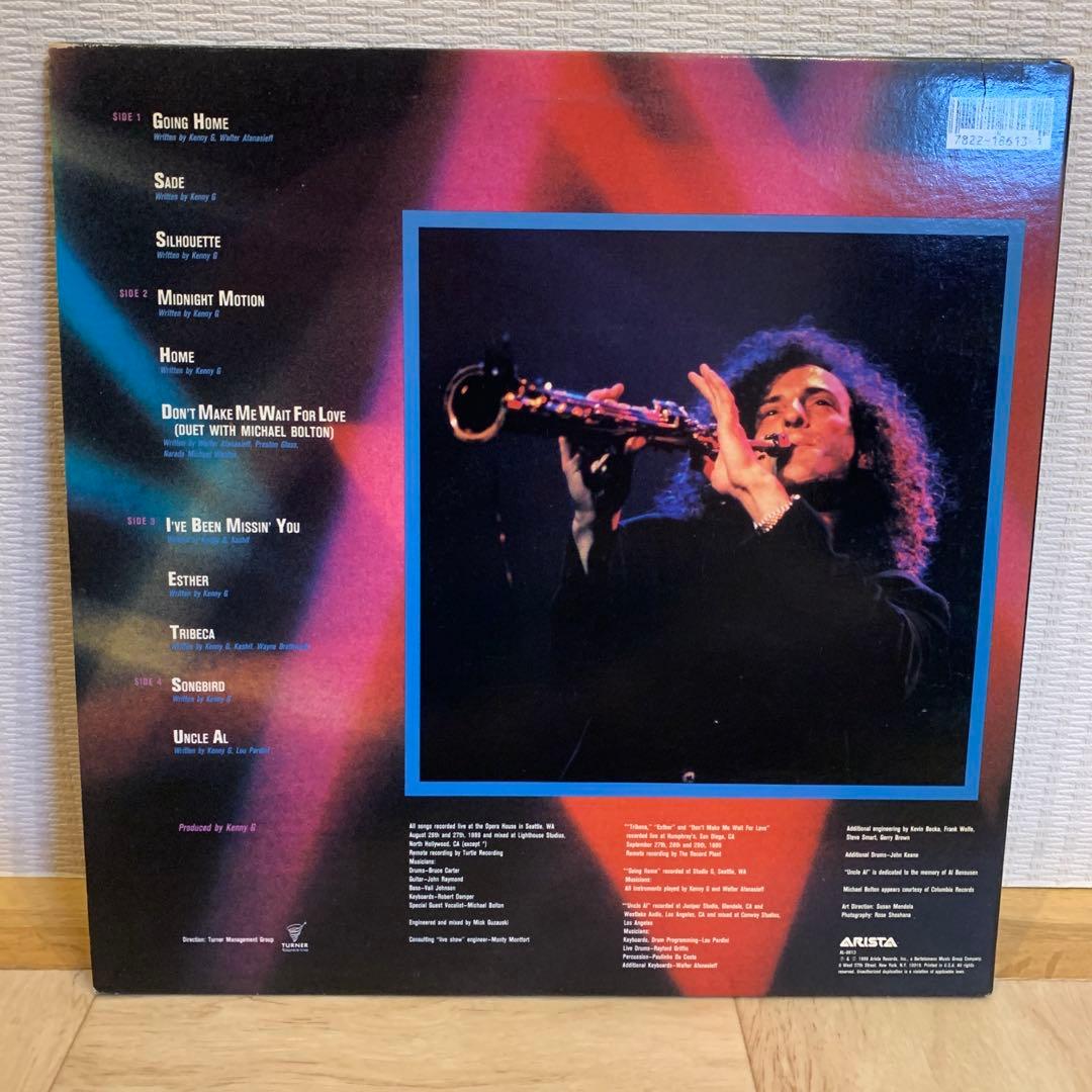希少人気盤　\"Kenny G Live\"LP