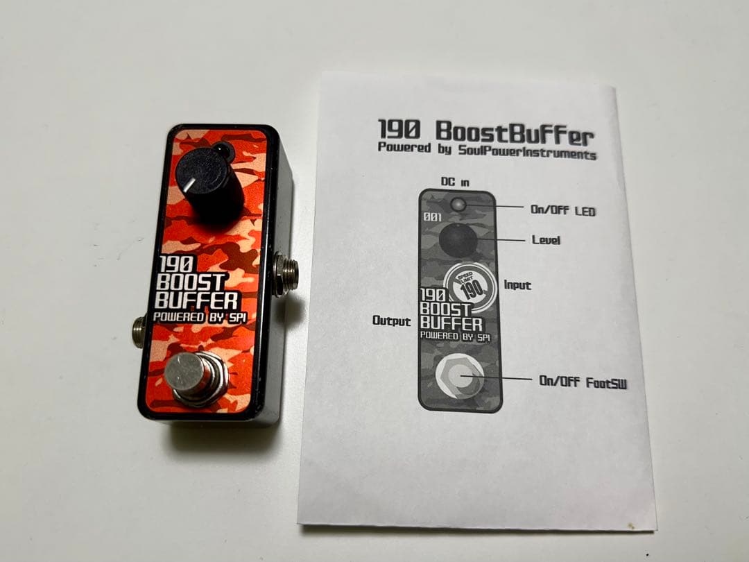 ベース Soul Power Instruments 190 Boost Buffer