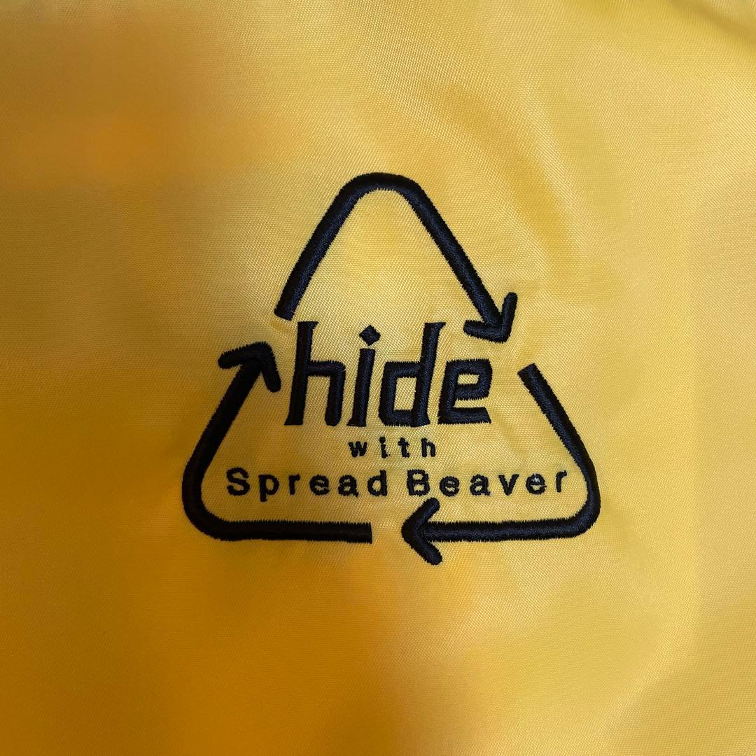 hideレモネード ラインパーカー イエロー サイズ1 hide刺繍