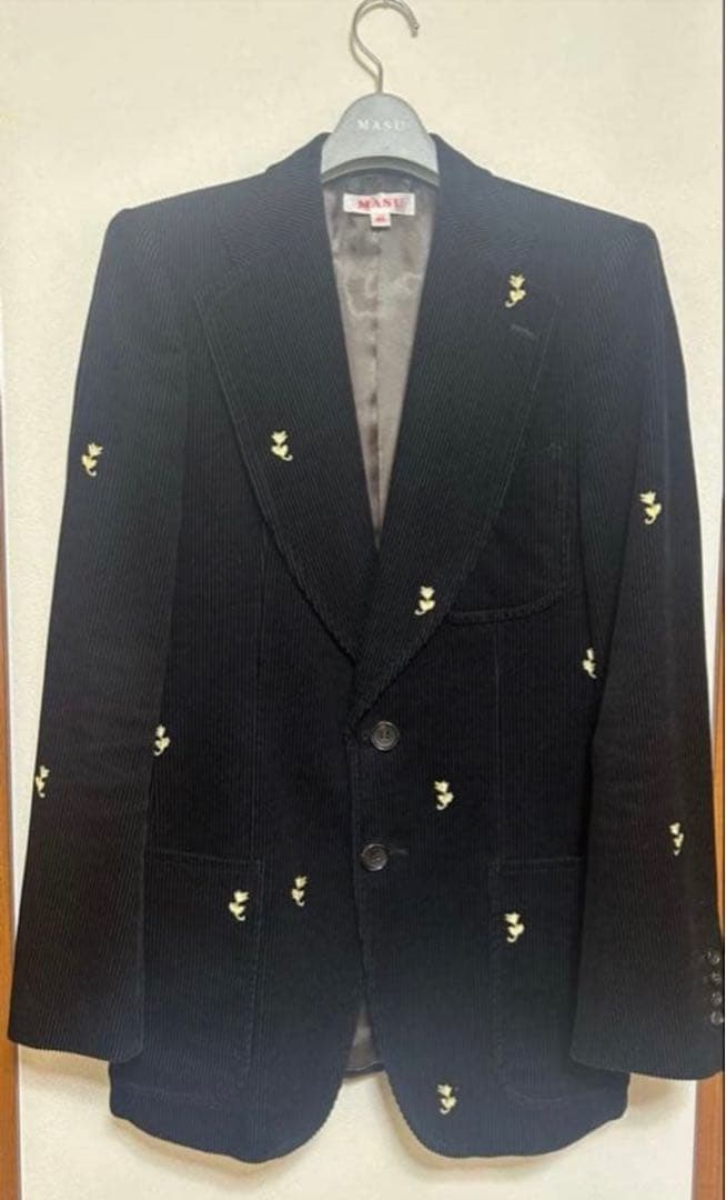 【希少】MASU 21aw WIDE LAPEL TAILORED JACKET