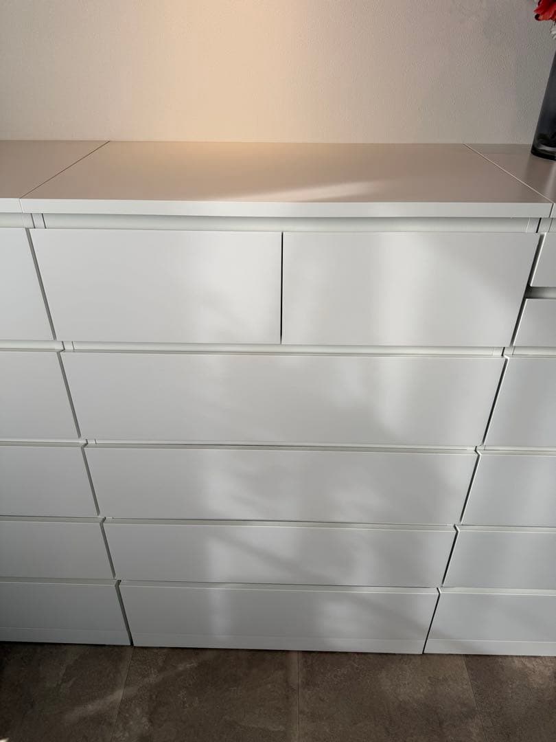 【送込】IKEA MALM 5段チェスト