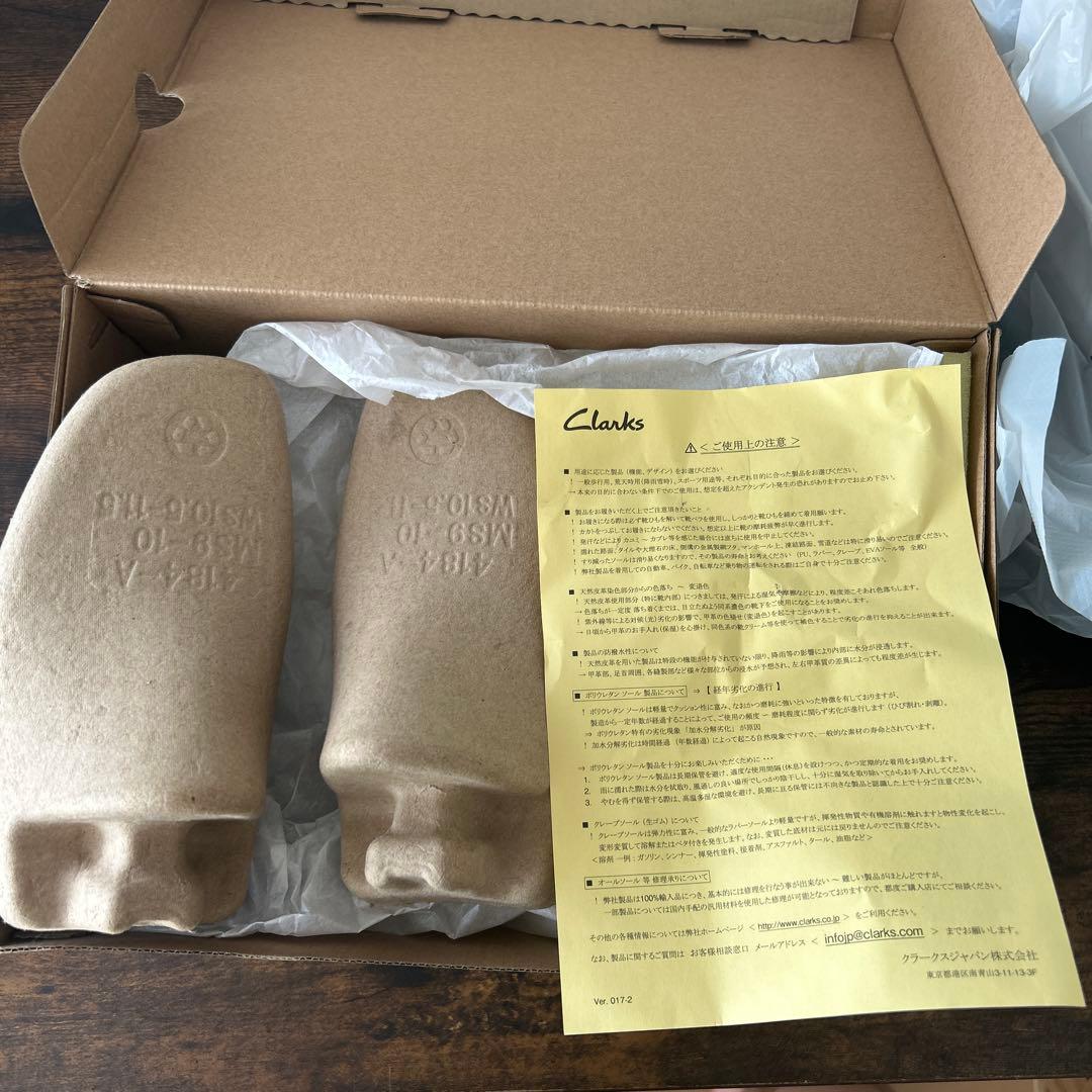 Clarks ワラビーブラック　シューズ
