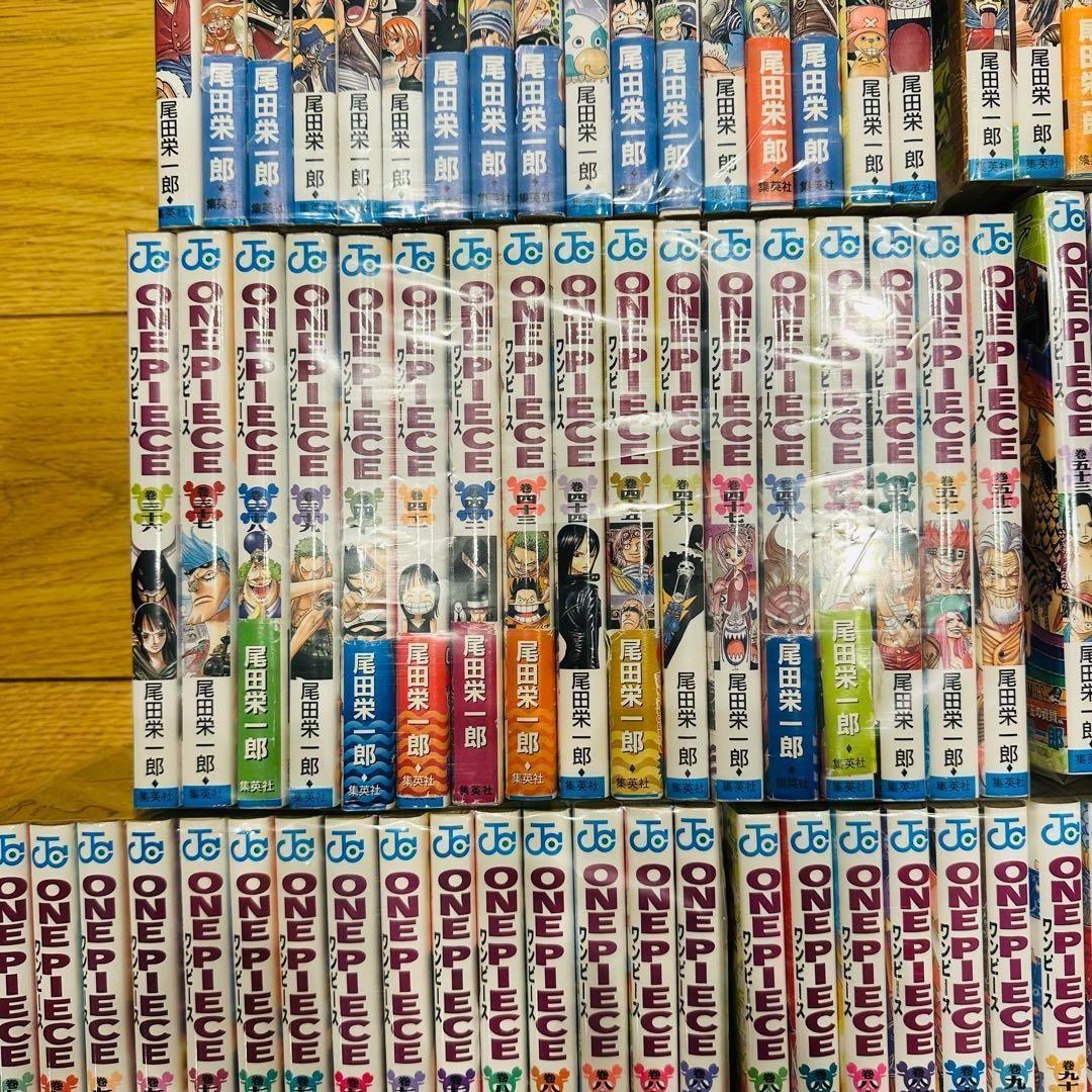 ④ ワンピース 109巻 全巻 セット 関連本8冊 14巻以降ほぼ初版 美品