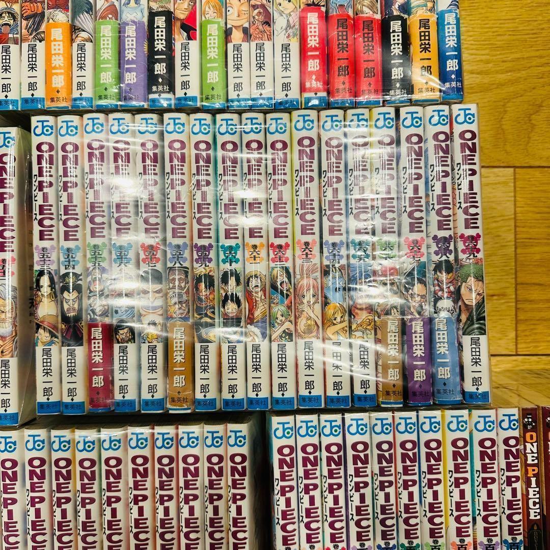④ ワンピース 109巻 全巻 セット 関連本8冊 14巻以降ほぼ初版 美品