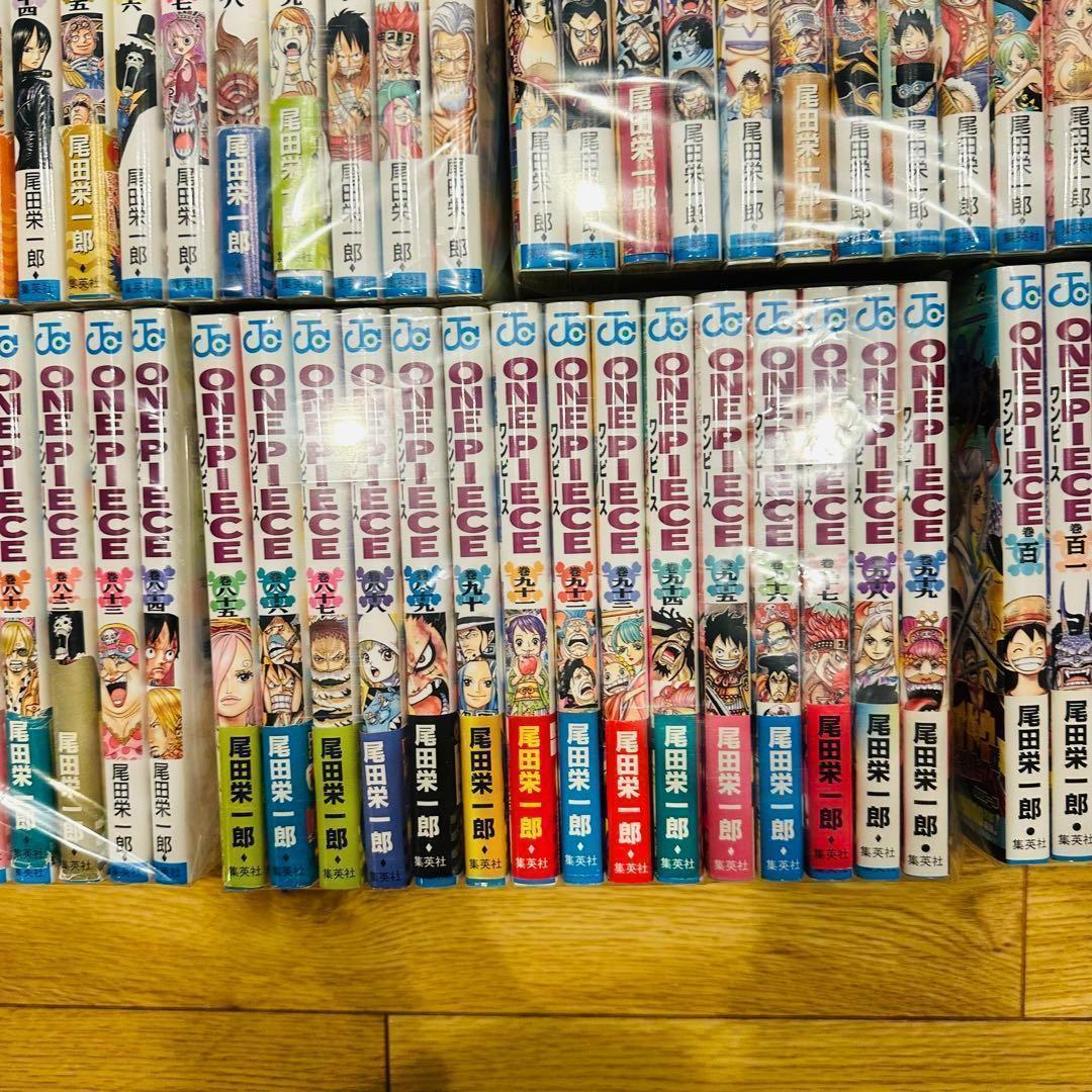 ④ ワンピース 109巻 全巻 セット 関連本8冊 14巻以降ほぼ初版 美品