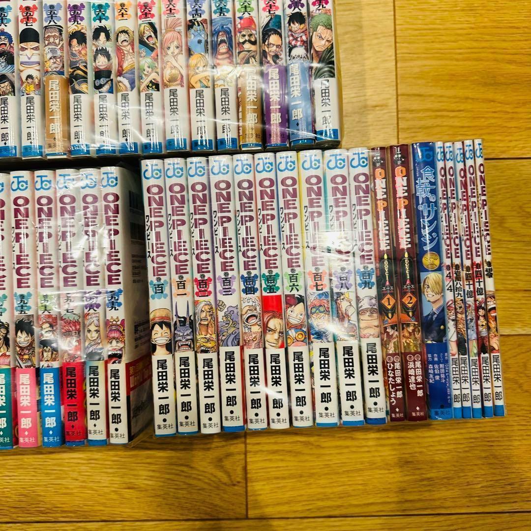 ④ ワンピース 109巻 全巻 セット 関連本8冊 14巻以降ほぼ初版 美品