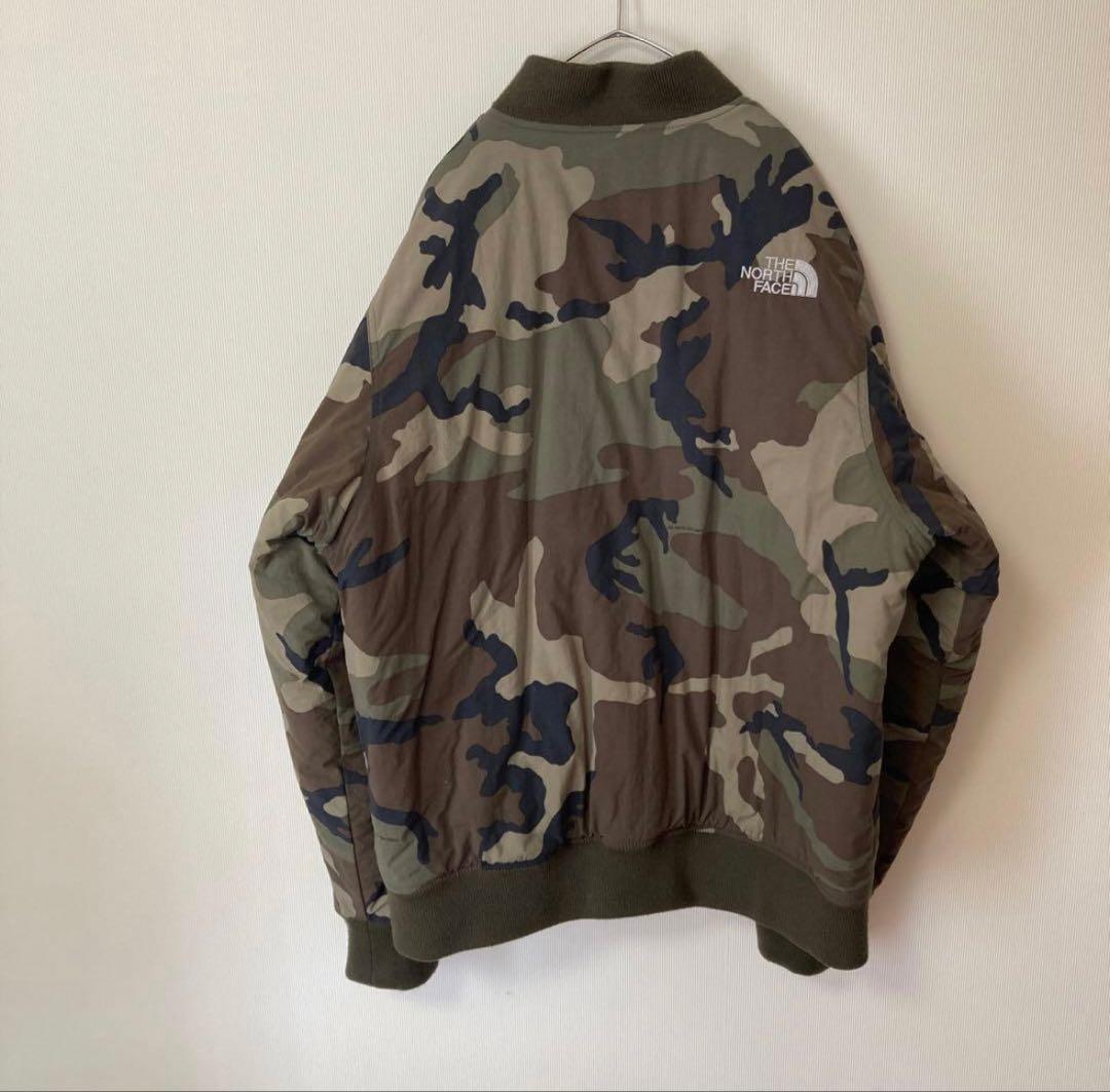 THE NORTH FACE 迷彩 MA-1ジャケット サイズM