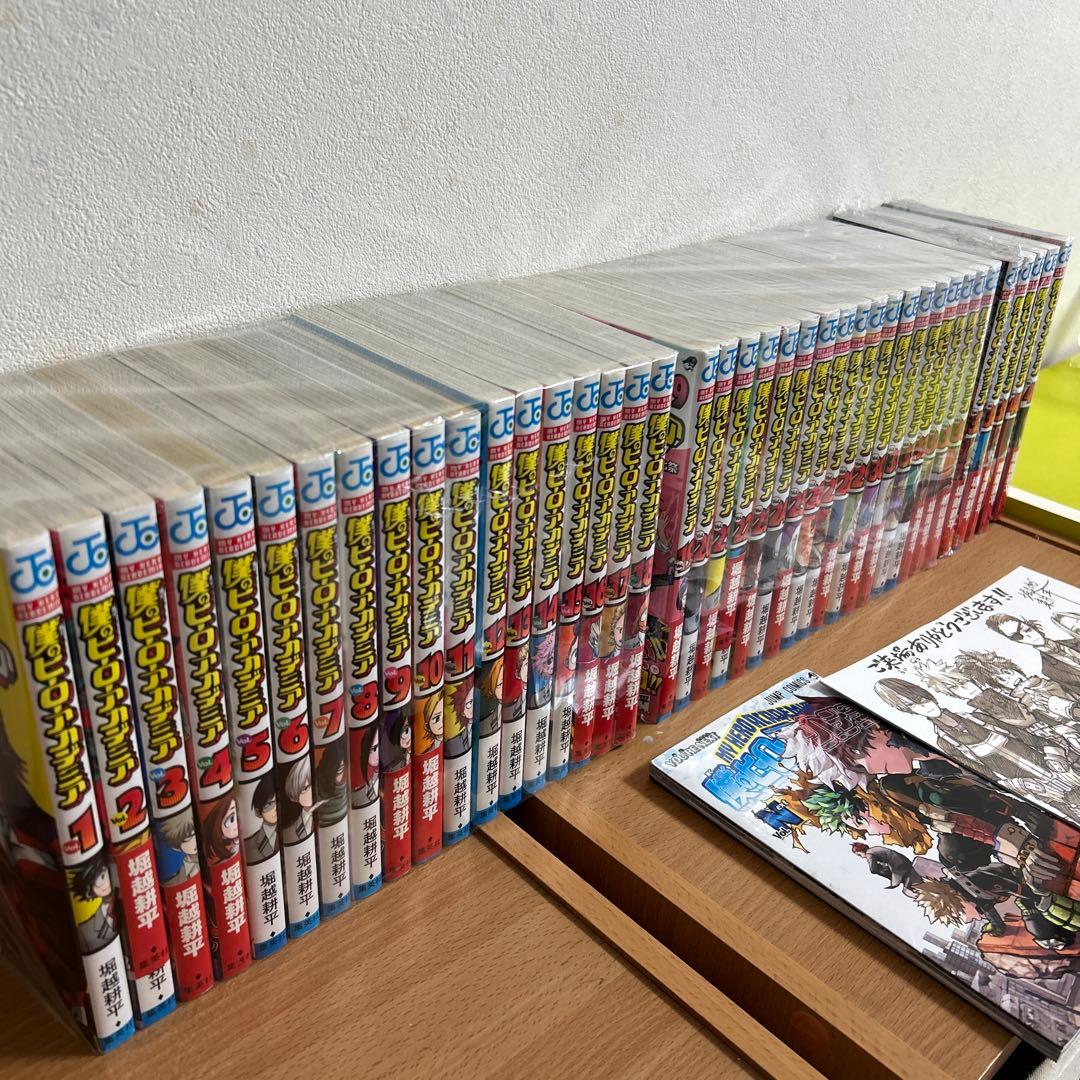 僕のヒーローアカデミア 1巻〜41巻 映画第4弾　冊子　ポストカードセット