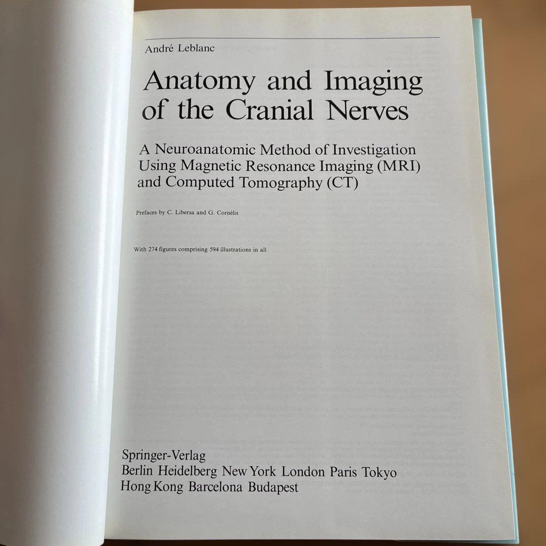健康・医学 Anatomy and Imaging of the Cranial Nerve